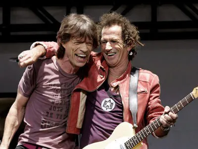 Keith Richards y Mick Jagger: The Glimmer Twins