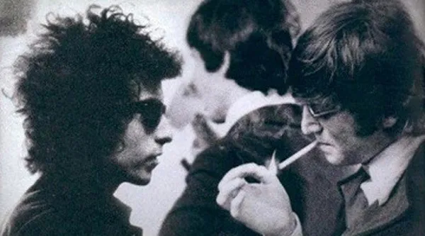 Dylan y su primer encuentro con los Beatles